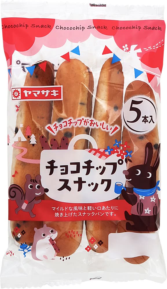 山崎製パン チョコチップスナック (5 入)