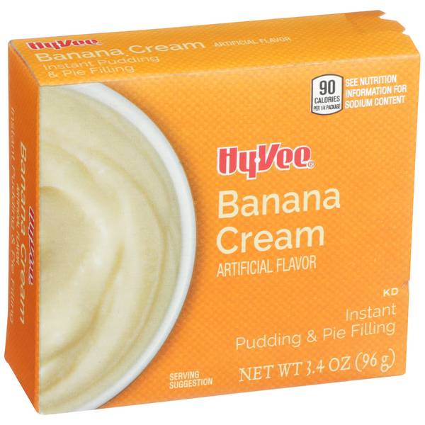Hy-Vee Instant Banana Pudding & Pie Filling