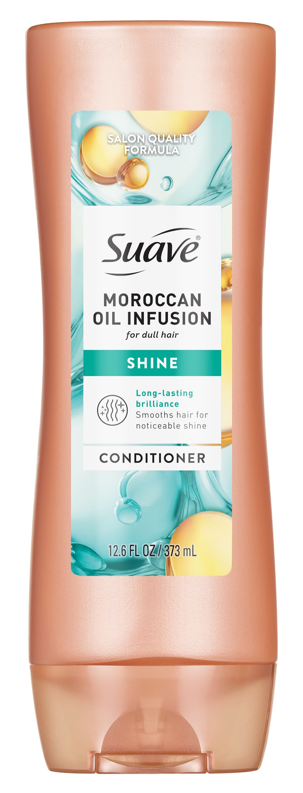 Suave Moroccan Oil Infusion Conditioner For Dull Hair Shines & Detangles (12.6 fl oz)