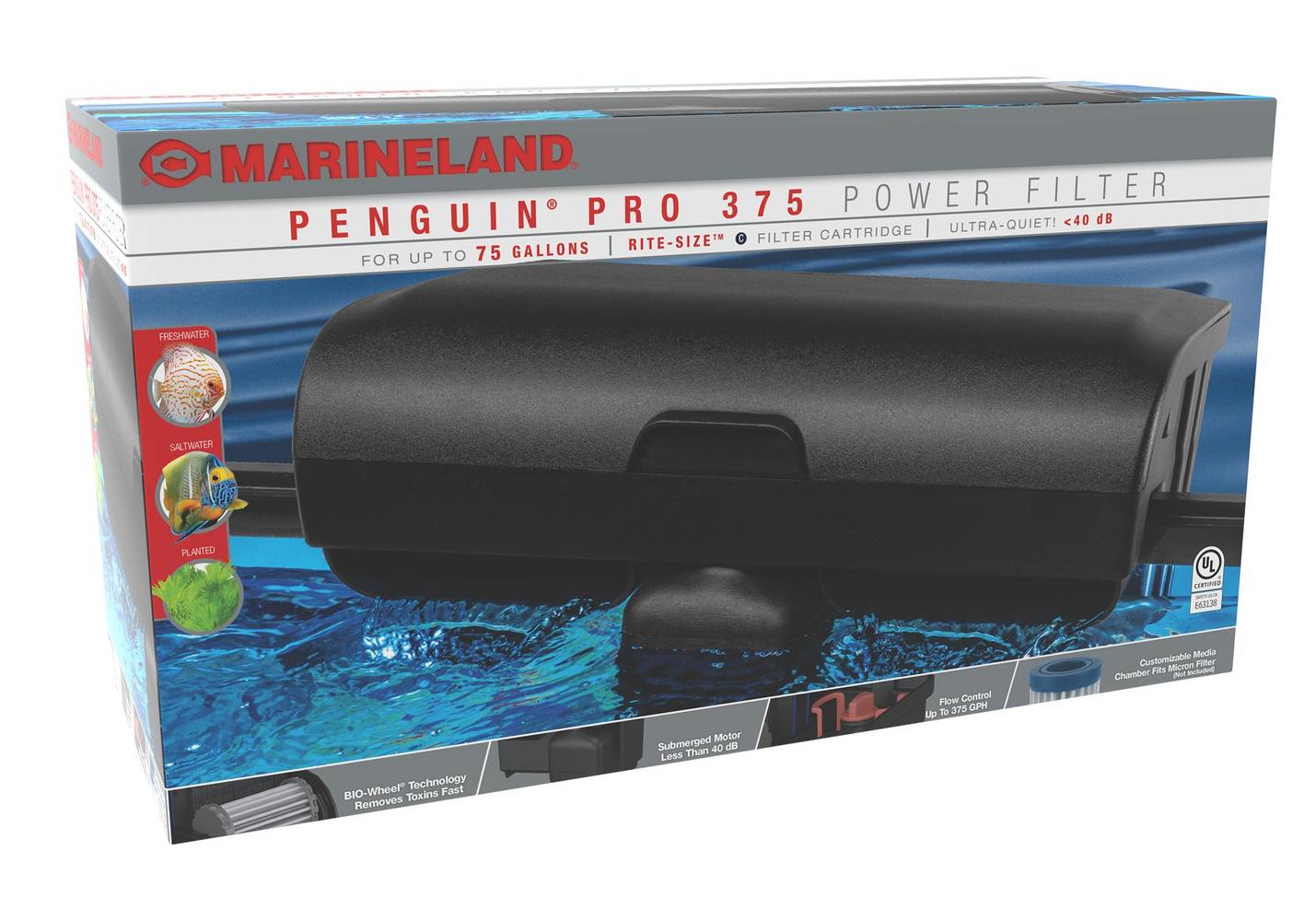 Marineland Penguin Pro 375 Power Filter