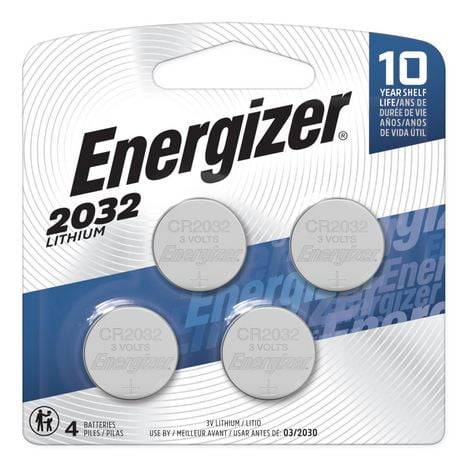 Energizer 2032 Lithium Coin Battery (4 ct)