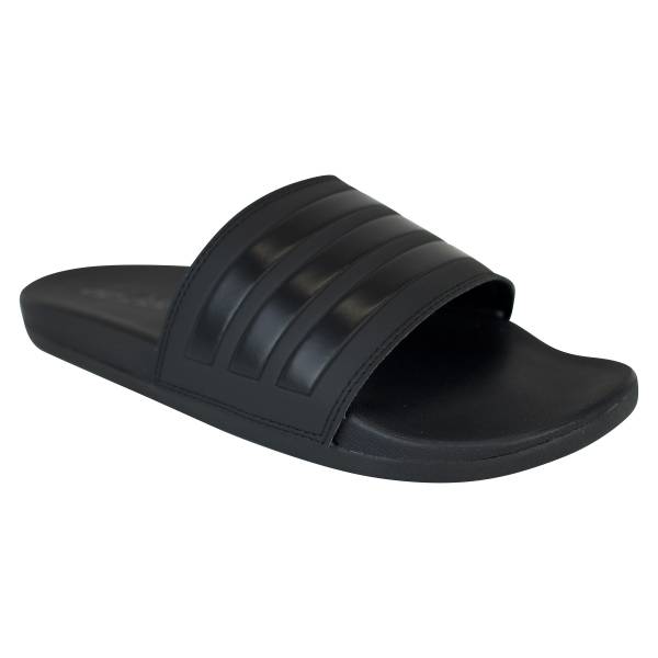 Adidas Adilette Comfort Slides, Black/Black, 13