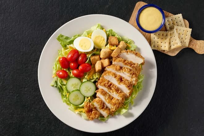 Homestyle Fried Chicken Salad