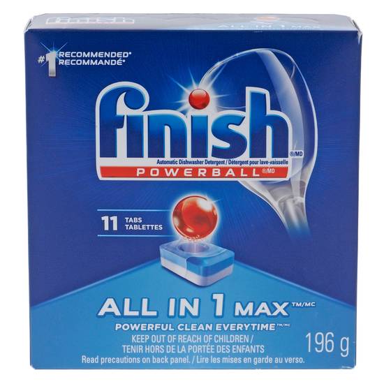 Finish Ultimate Dishwasher Detergent, 11 ct