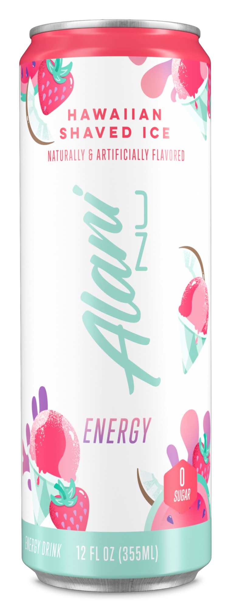 Alani Energy Drink 12 Fl.oz Hawaiin Shaved Ice