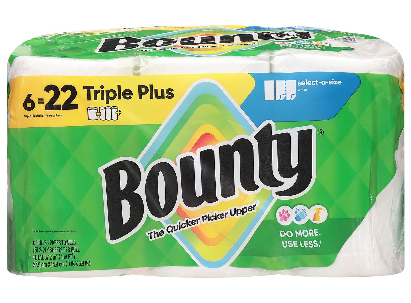 Bounty Select-A-Size Triple Roll Paper Towels (6 ct)