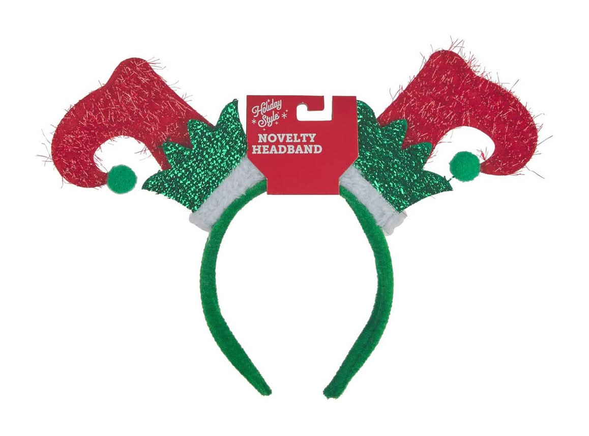 Holiday Style Christmas Novelty Headband, Assorted