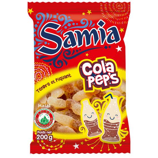 Samia - Bonbons sachet gelifies cola halal