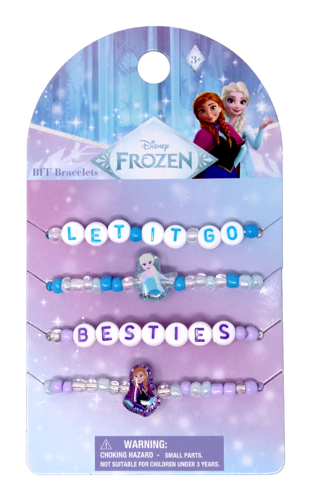Licensed BFF Bracelets 4-Pack Frozen