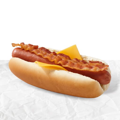 Hot-dog bacon & fromage / Bacon & cheese hot dog