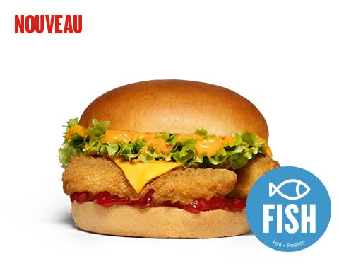 Crispy Burger Fish