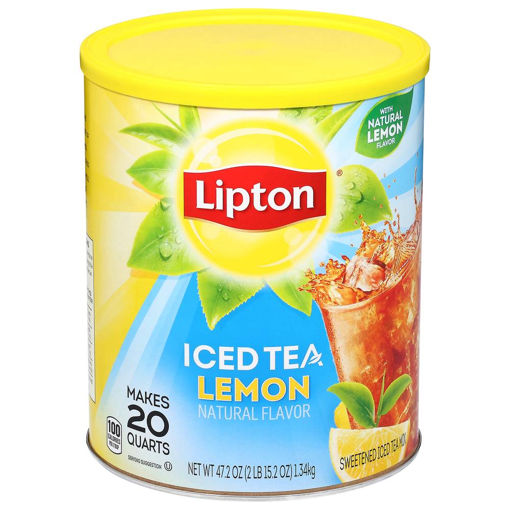 Lipton Lemon Sweetened Iced Tea Mix (47.2 oz)