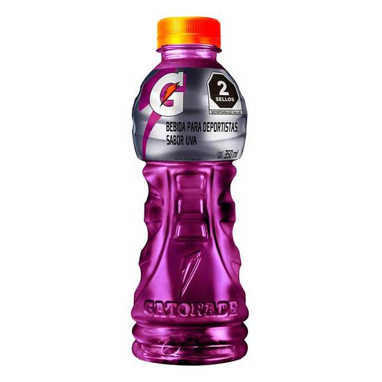Gatorade bebida isotónica sabor uva (botella 350 ml)