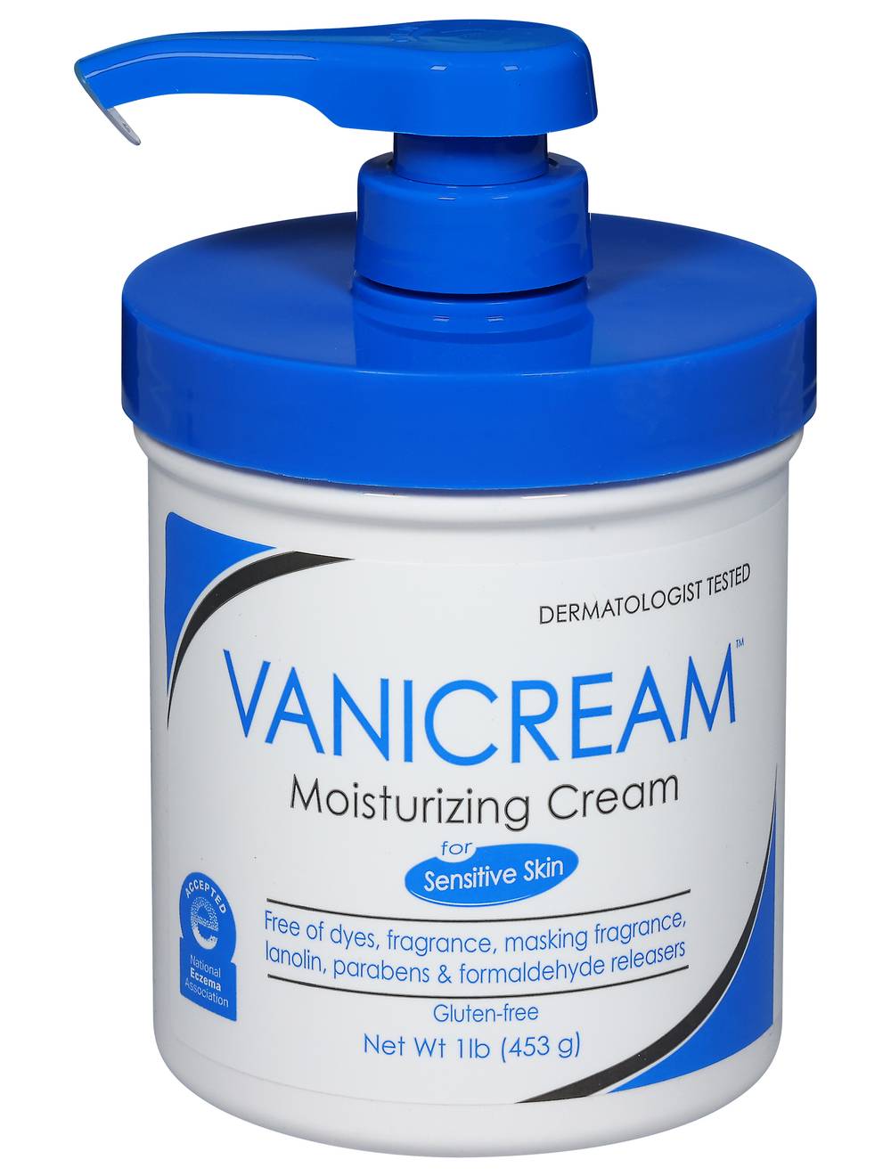 Vanicream Dermatologist Tested Moisturizing Cream For Sensitive Skin (16 oz)