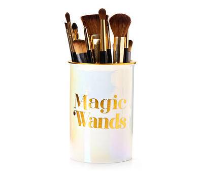 "Magic Wands" Cosmetic Brush Holder