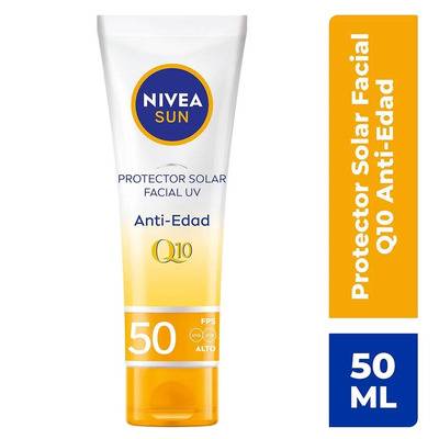 Nivea protector facial anti-edad q10 fps50 (50 ml)