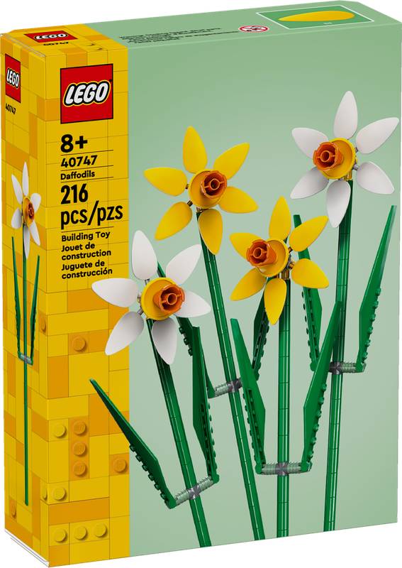 Lego botanical collection narcisos 40747