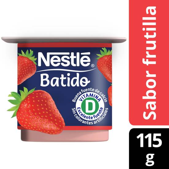 Nestlé yoghurt batido frutilla (115 g)