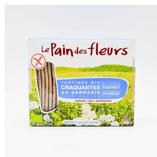 Pain des fleurs sans sel 150g - PAIN DES FLEURS - BIO