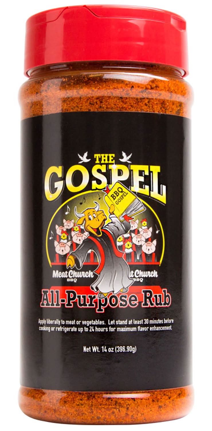 Meat Church The Gospel All-Purpose Rub 14 Oz