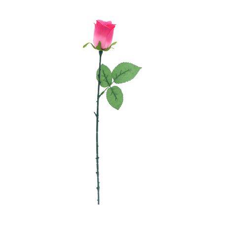 Way to Celebrate! Valentine Single Rose, Pink