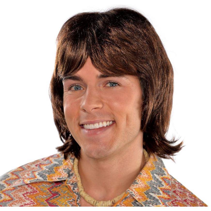 Party City 70s Heartthrob Wig (brown)