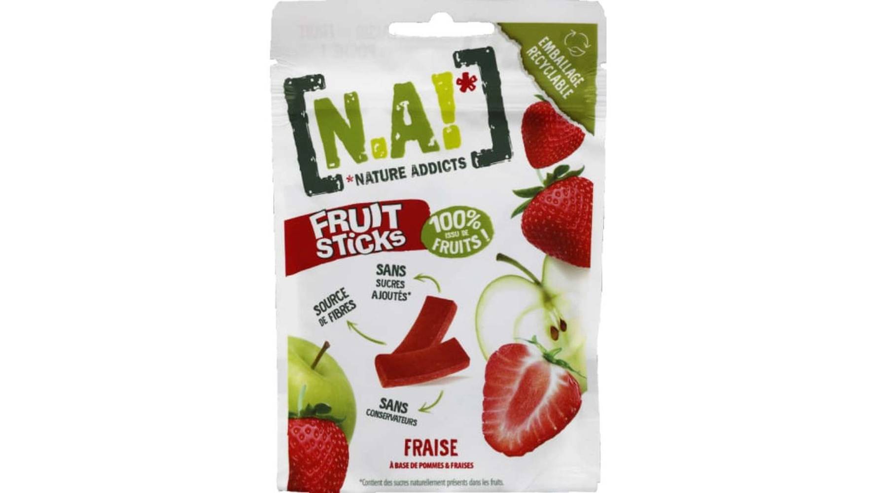 Nature Addicts - Confiserie fruit fraise