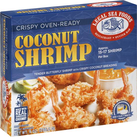 Legal Sea Foods Crispy Oven Ready Coconut Shrimps