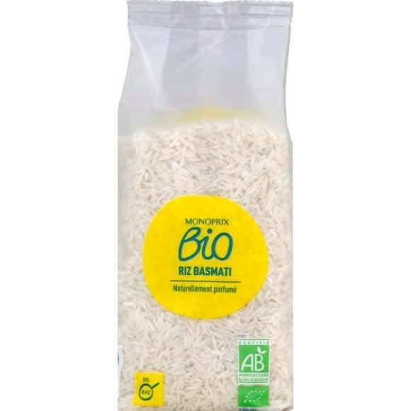 Monoprix Bio Riz Basmati Bio Le Paquet De 500 G