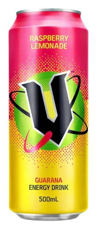 V 500ml Raspberry Lemonade