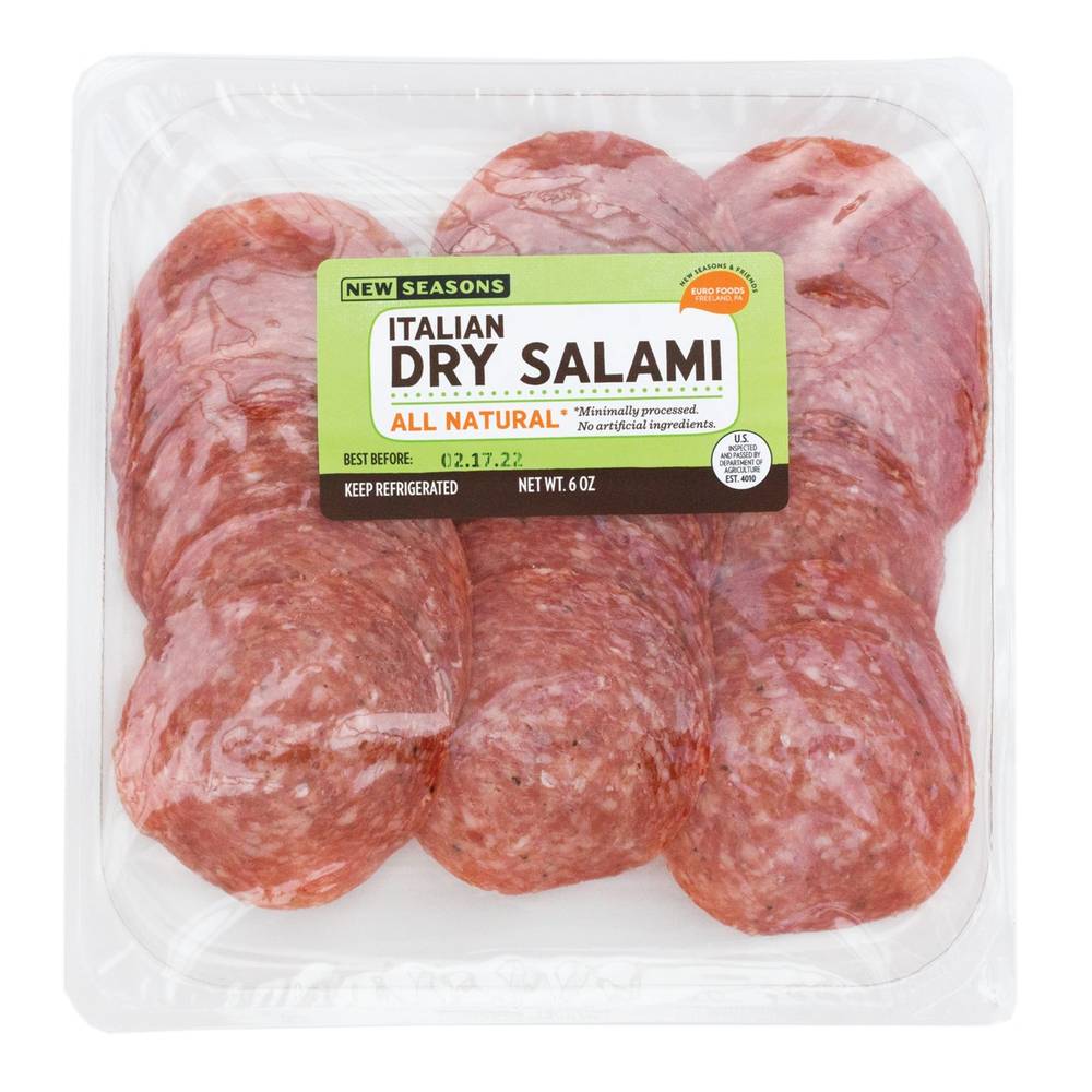 New Seasons Market Italian Dry Salami Slices (6 oz)