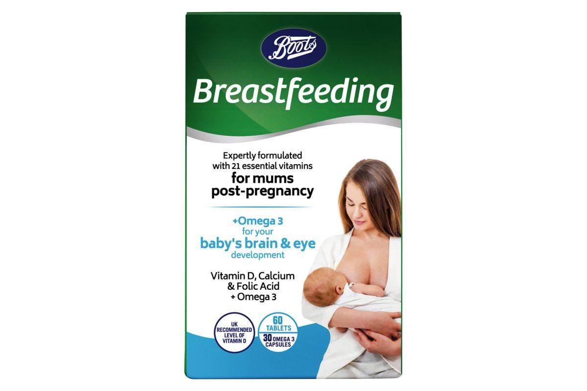 Boots Breastfeeding Essential Vitamins + Omega 3 - 30 day supply