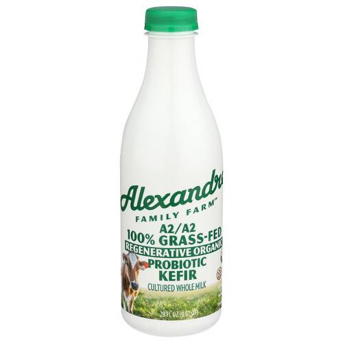 Alexandre Family Farms Organic 100% Grass-Fed Whole Milk Probiotic Kefir