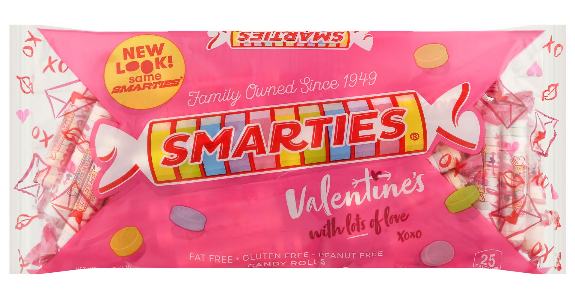 Smarties Valentine's Candy Rolls (12 oz)