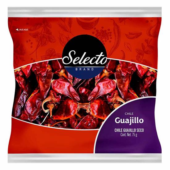Selecto chile guajillo seco (75 g)