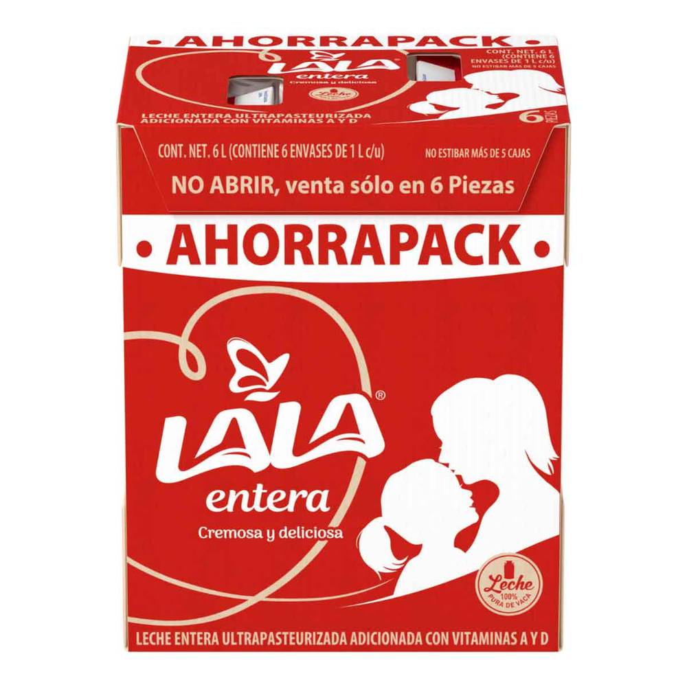 Lala · Leche entera (6 x 1 L)