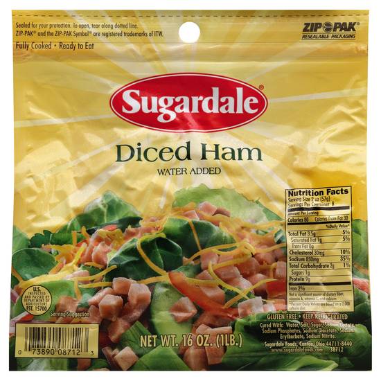 Sugardale Diced Ham (16 oz)