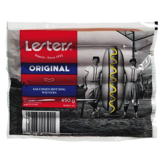Lesters Hot Dog Wieners (450 g)