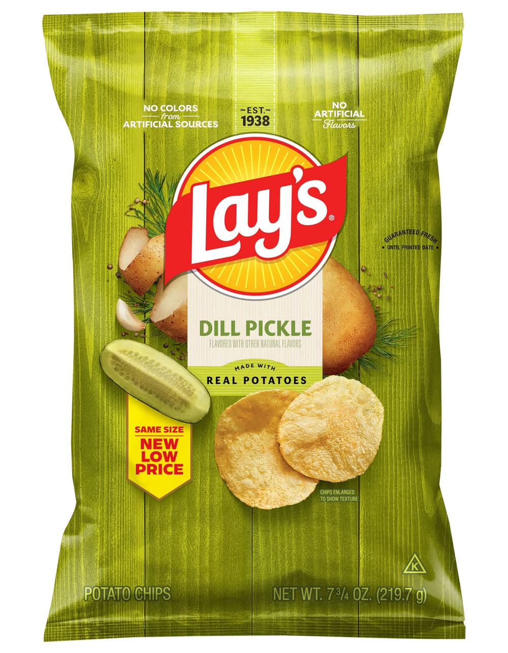 Lay's Potato Chips, Dill Pickle (7.75 oz)