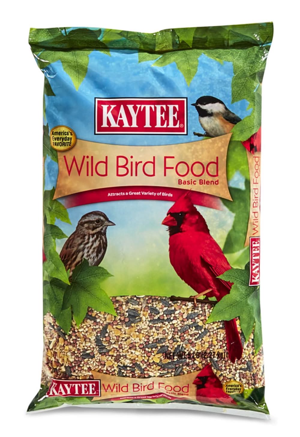 Kaytee Basic Blend Wild Bird Food 5 Lb