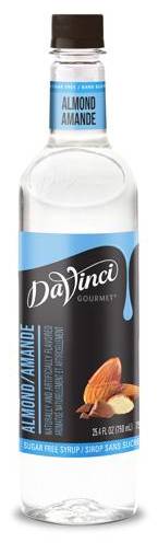 Da Vinci Sugar Free Syrup, Almond (25.4 fl oz)
