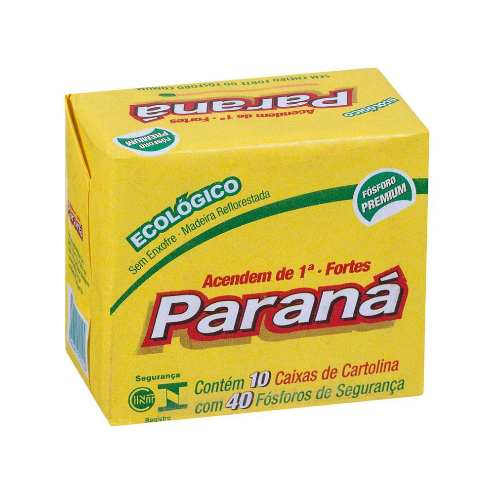 Paraná pack de fósforo ecológico (10 un)