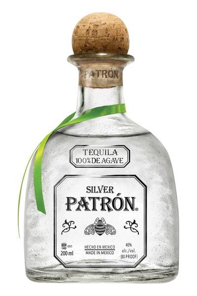 Patrón Tequila Silver Liquor (200 ml)