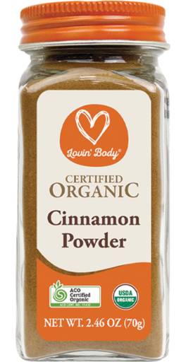 Lovin' Body Organic Cinnamon Powder (65g)