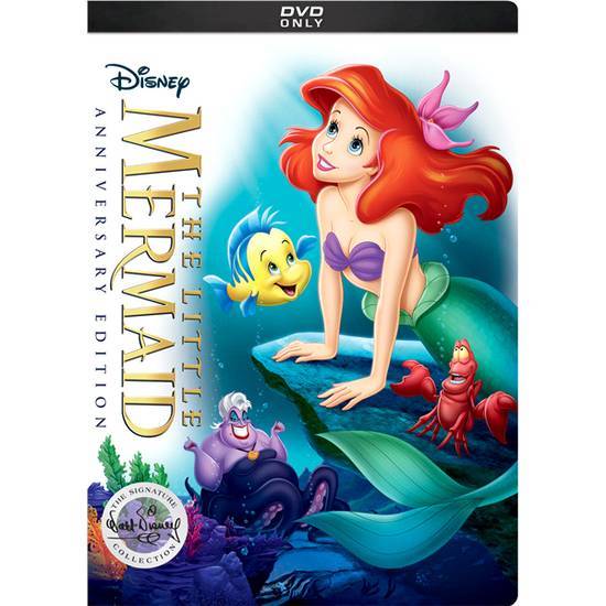 The Little Mermaid: Anniversary Edition Dvd