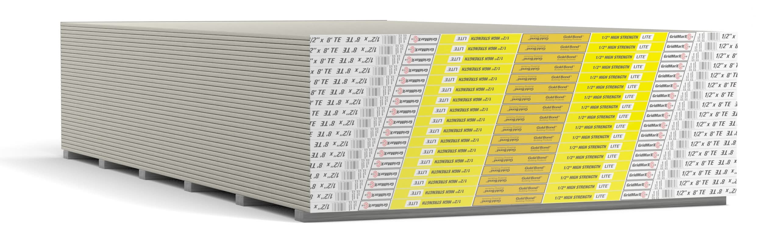 Gold Bond 1/2-in x 4-ft x 8-ft High Strength LITE Regular Drywall Panel