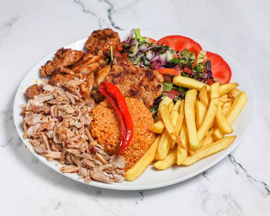 Assiette Grillade mixte