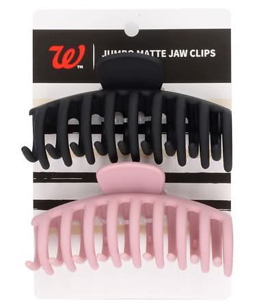 Walgreens Beauty Jumbo Matte Jaw Clips