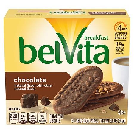 belVita Breakfast Biscuits - 1.76 oz x 5 pack