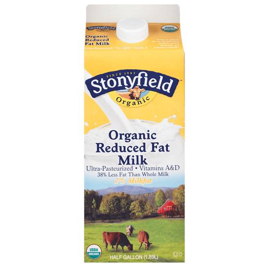 Stonyfield Farm Organic 2% Milk